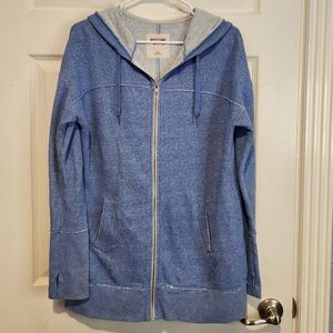 Mossimo Supply Co Women's Hooded Zip Front Jacket Size XL